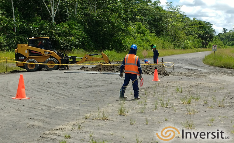 enterrado de fibra optica